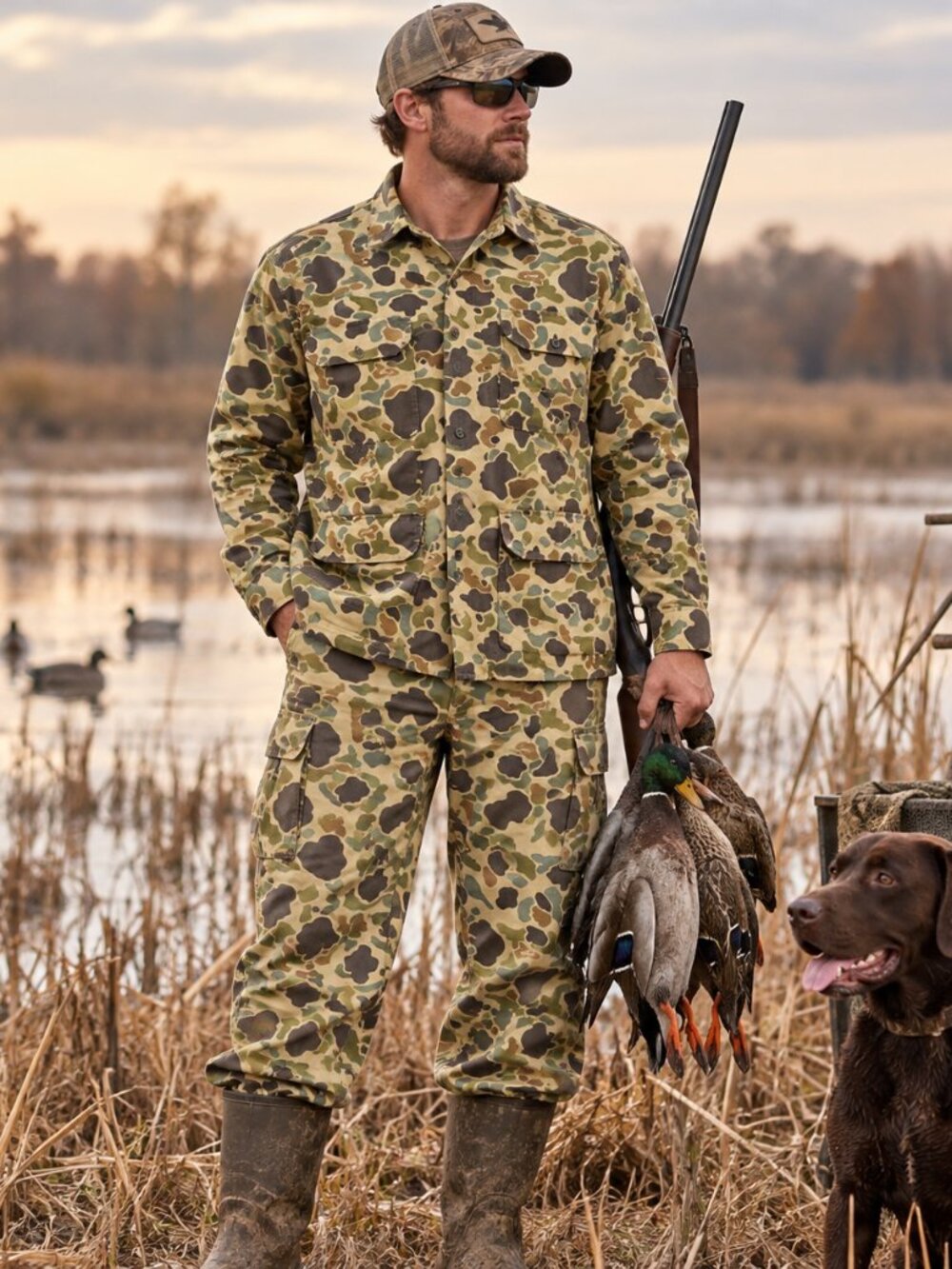 Redhead Duck Hunter Camo Medium Shirt
